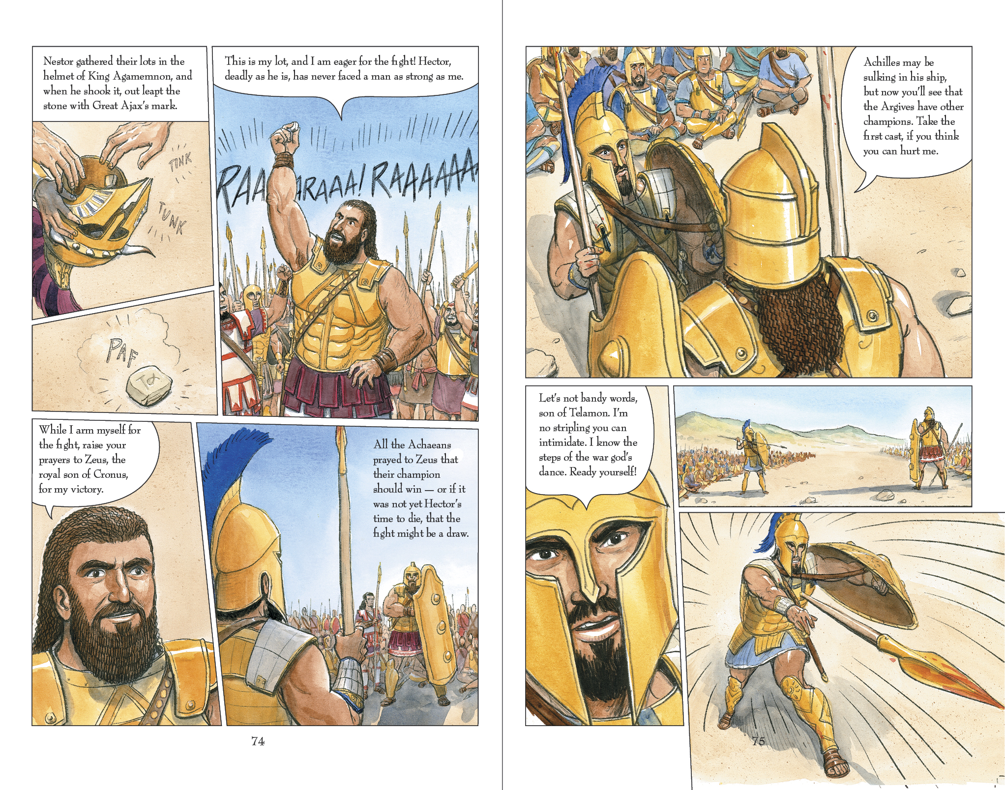 read the odyssey graphic novel onlin